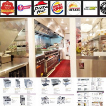 Restaurante profissional e equipamento hoteleiro Fast Food Restaurant